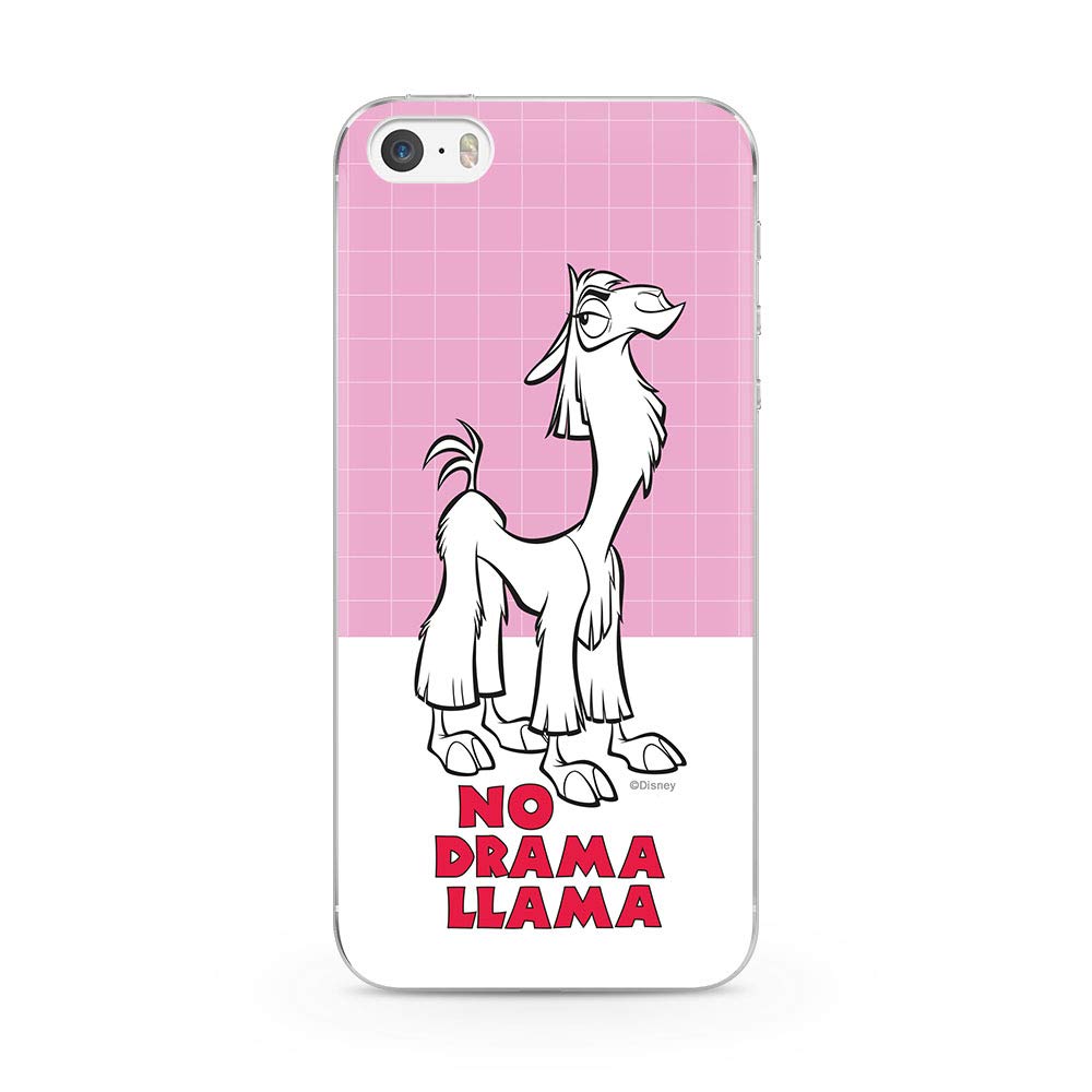 ERT Group Mobile Phone case for Apple iPhone 5/5S/SE Original and Officially Licensed Disney Pattern The Emperor's New Groove 001 optimally adapted to The Shape of The Mobile Phone, case Made of TPU