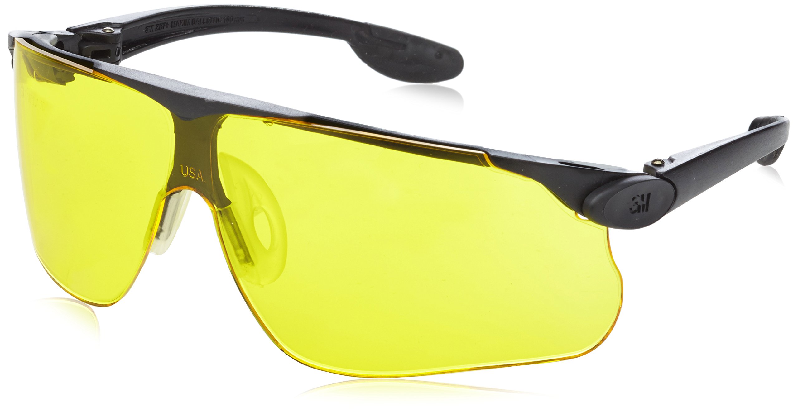 3M Deutschland Maxim Ballistic 70071563012 MABALL2S Protective Glasses DX / UV / PC / Yellow