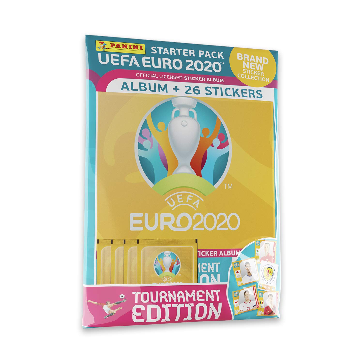 Panini UEFA Euro 2020 Sticker Collection Starter Pack