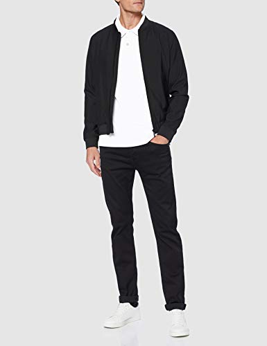 Fynch Hatton Men's Polo, Contrasts Shirt, White (White 802), Small (Size: S)