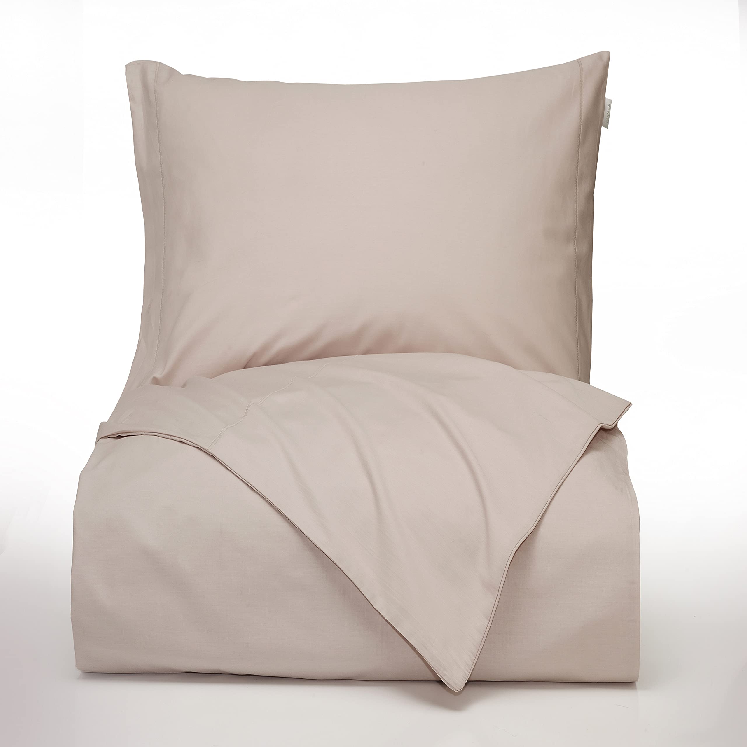 Bianca Plain Dyed Percale Neutral