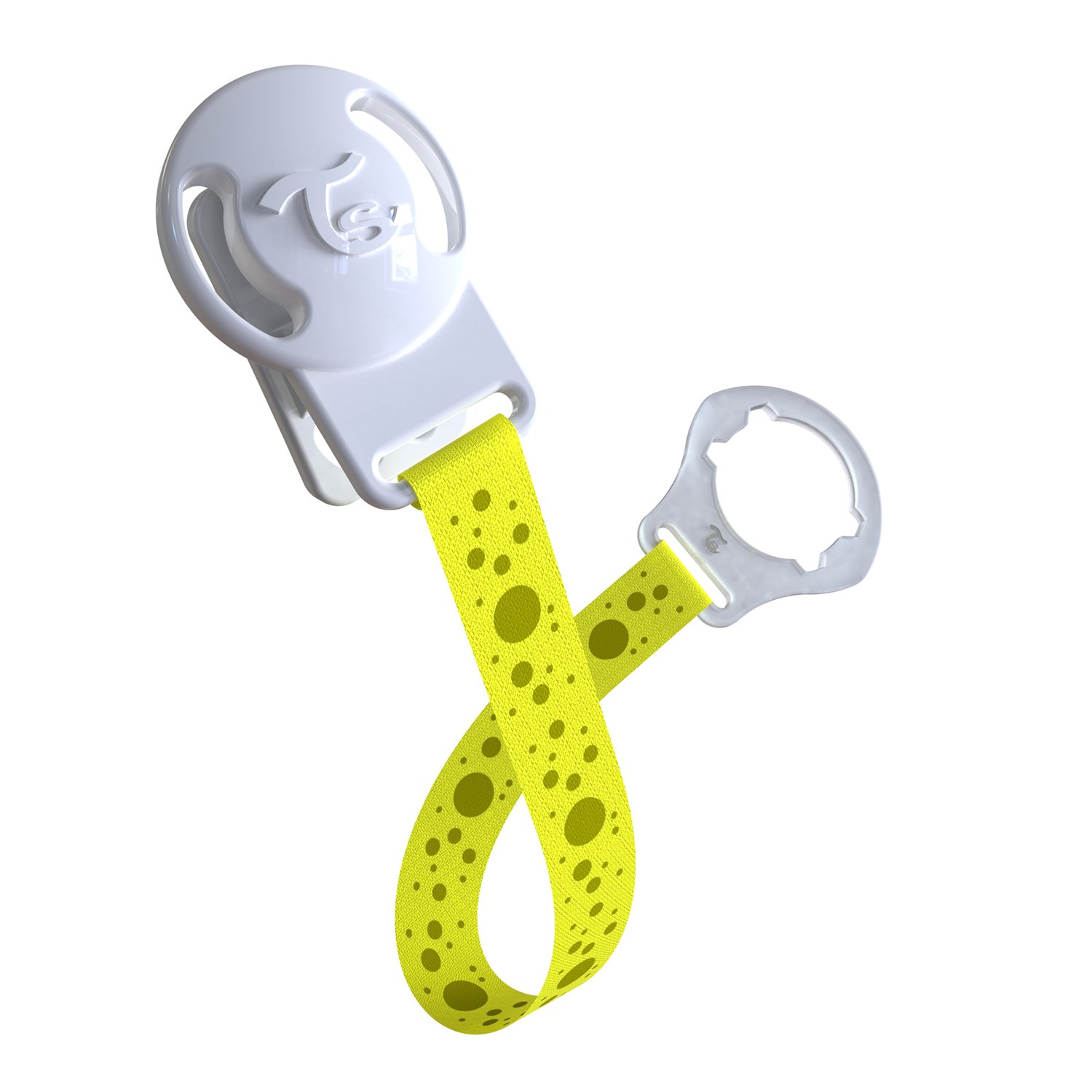 Twistshake Pacifier Clip Yellow