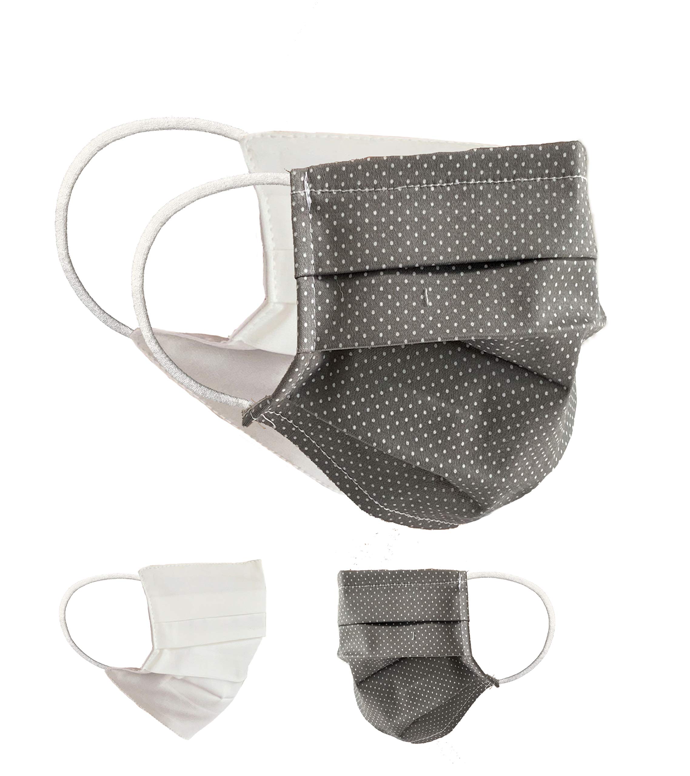 Community Masks 2-pack set unisex makeshift mask reversible mouth protection mask mouth and nose protection reversible mask with print cotton BCI washable