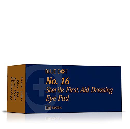 Blue Dot No16 Boxed Eye Pad & Bandage (Each)