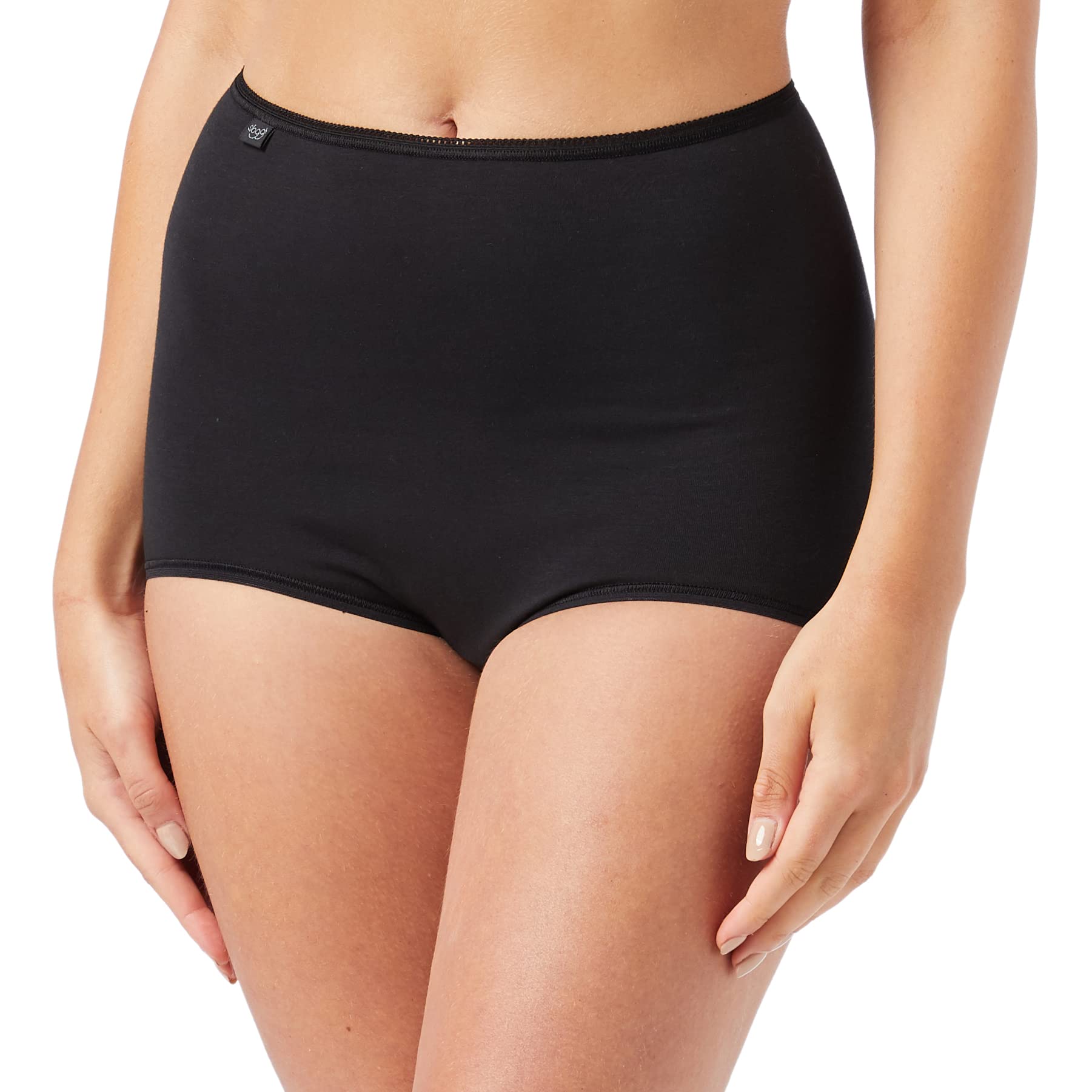Sloggi Women's sloggi 24/7 Cotton Maxi Boxer Briefs, Black (BLACK), 38