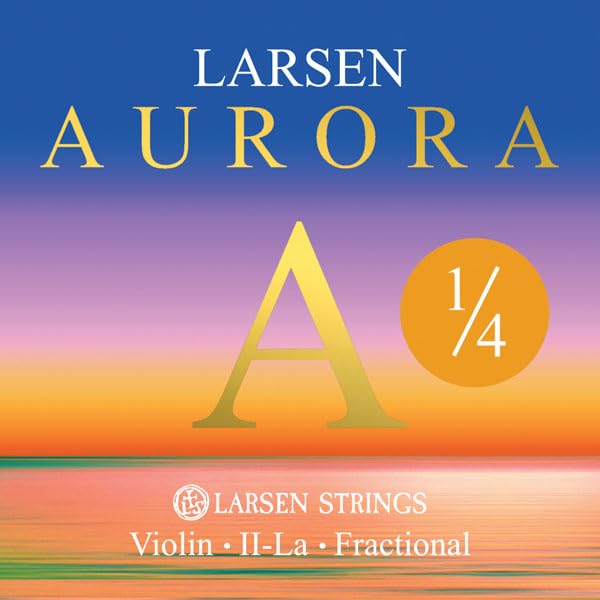 LARSEN STRINGS Aurora 1/4 strings for violin A 1/4 medium