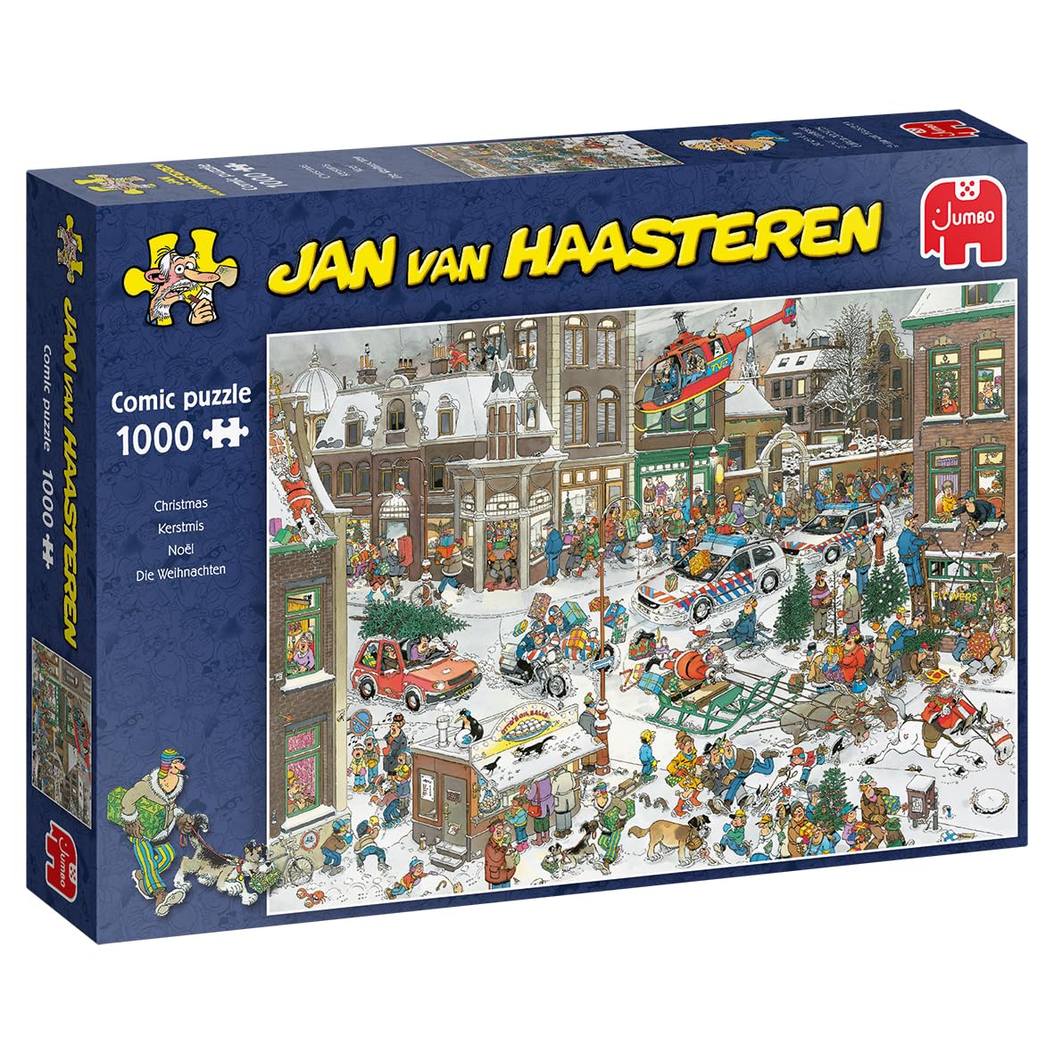 Jan van Haasteren - 1000 Piece Christmas Jigsaw Puzzle