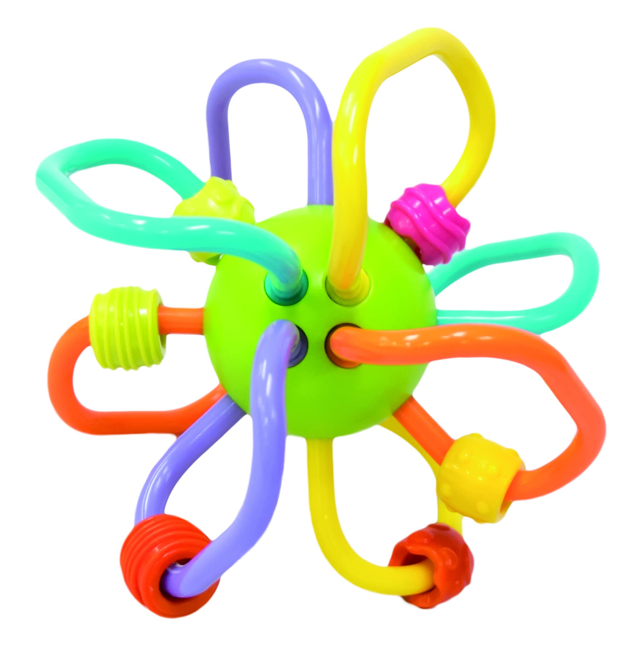 PETERKIN | Play & Learn – WIGGLER – Twist & Pull Rattle | Baby Toys | Educational Toys | Ages 3m+