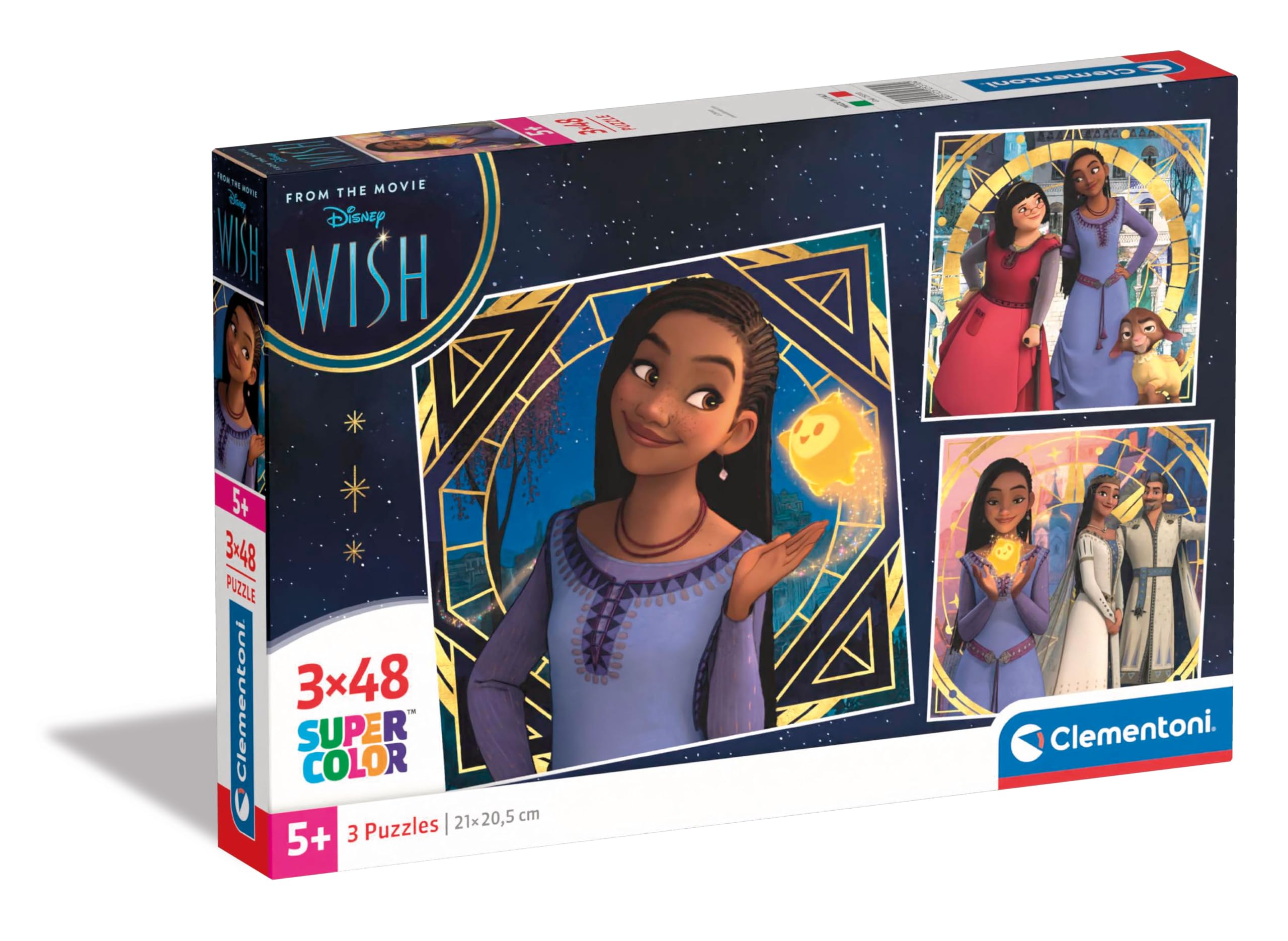 Clementoni 3x48 Super Kolor Wish [PUZZLE]