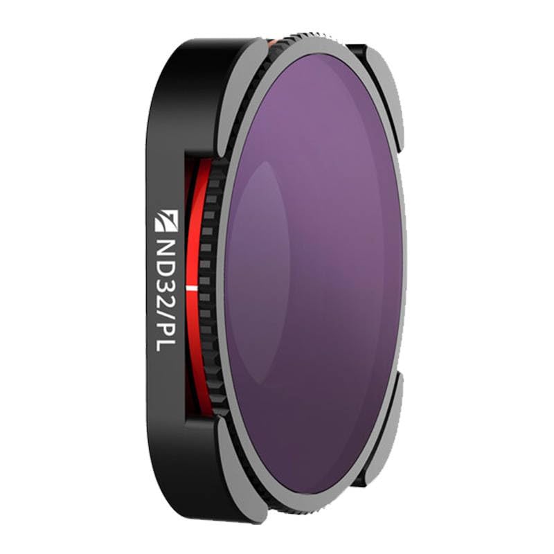 FREEWELL Filter ND32/PL for GoPro HERO11, HERO10, HERO9 - Black, Optical Glass, Plastic, Metal, Neutral Density, Polarizer, 32x, 34 millimeters