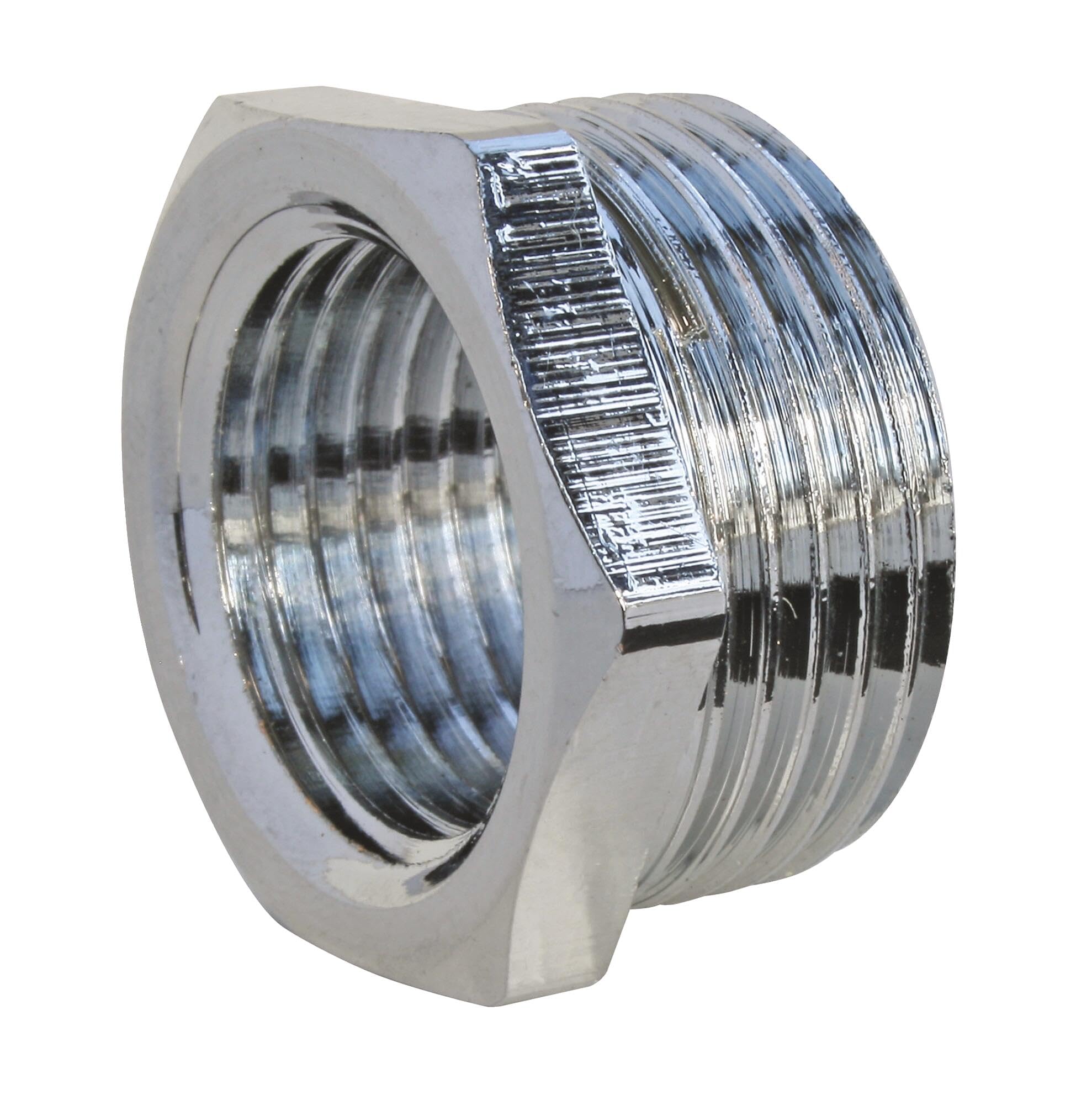 Somatherm // 701-20-153 Hexagonal Reduction Ring M20/27-f15/21 Nickel-Plated Grey