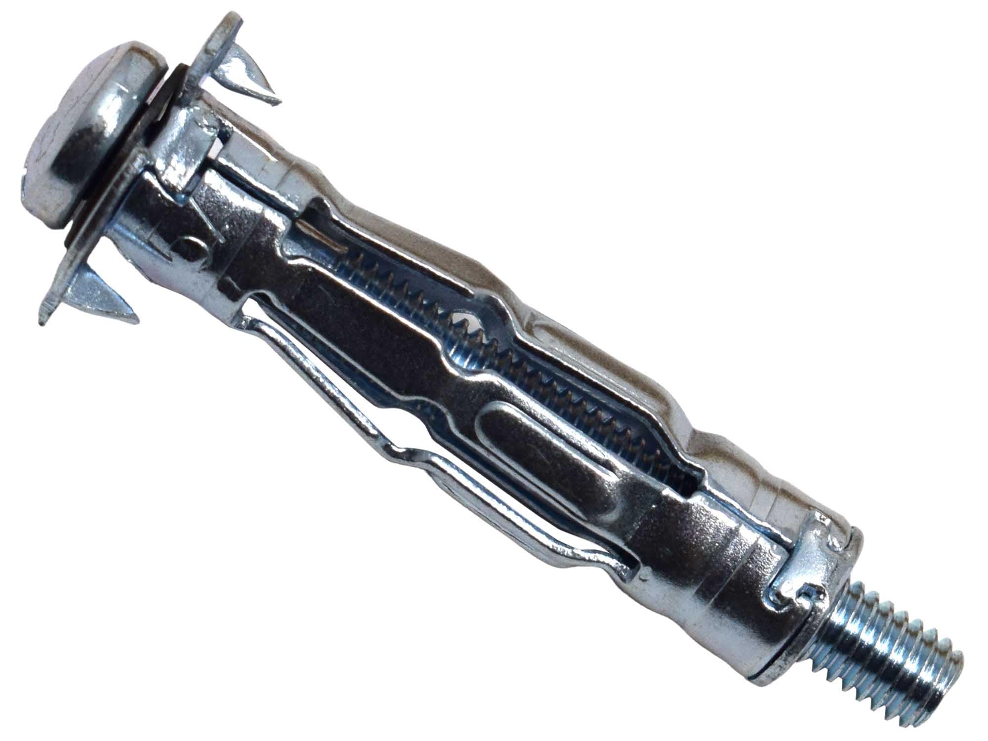 MasonMate MAMHWAM537 Hollow Wall Anchor M5 x 37mm (100), Silver