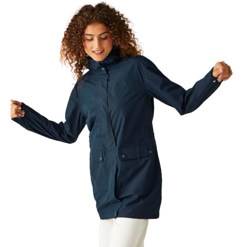 Regatta Womens/Ladies Birgitta Waterproof Jacket (12 UK) (Navy)