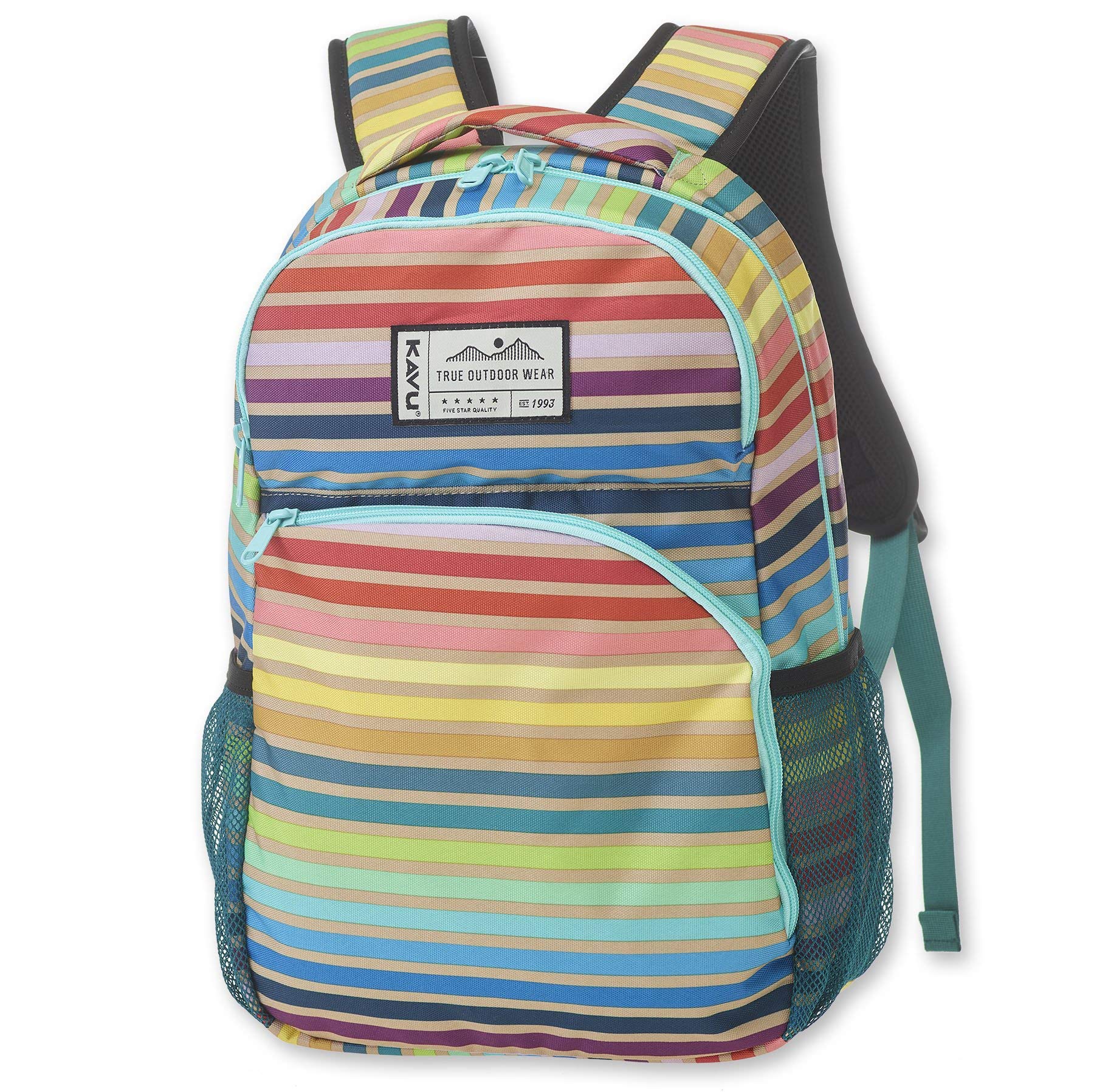 KAVU Unisex's Packwood Backpack, Summer Stripe, One Size