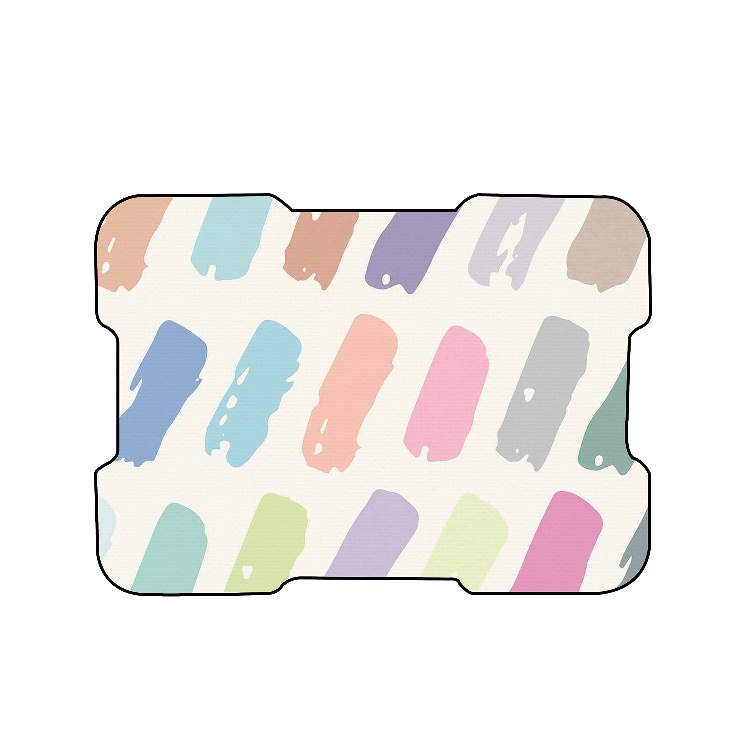 Bonamaison, Digital Printed Mouse Pad, Non-Slip Base, for Office and Home, Size: 22 x 18 cm