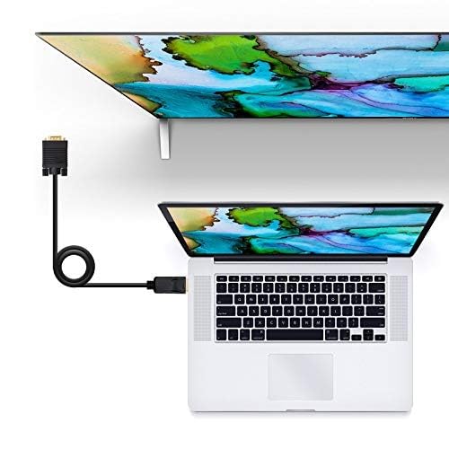 Brightium Displayport to VGA Converter Cable, Displayport/M