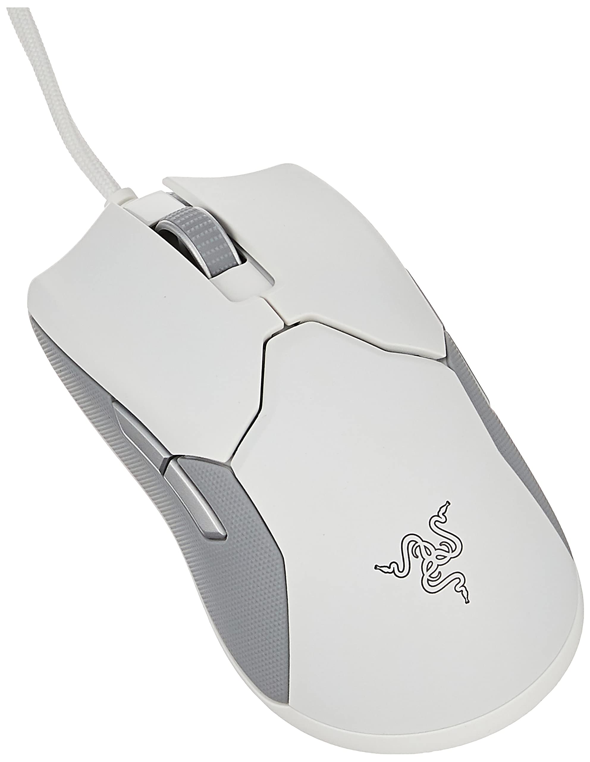 Razer Viper Ultralight Ambidextrous Wired Gaming Mouse: 2nd Generation Optical Mouse Switches 5G Optical Sensor - 71g Lightweight Design - Speedflex Cable - Mercury White