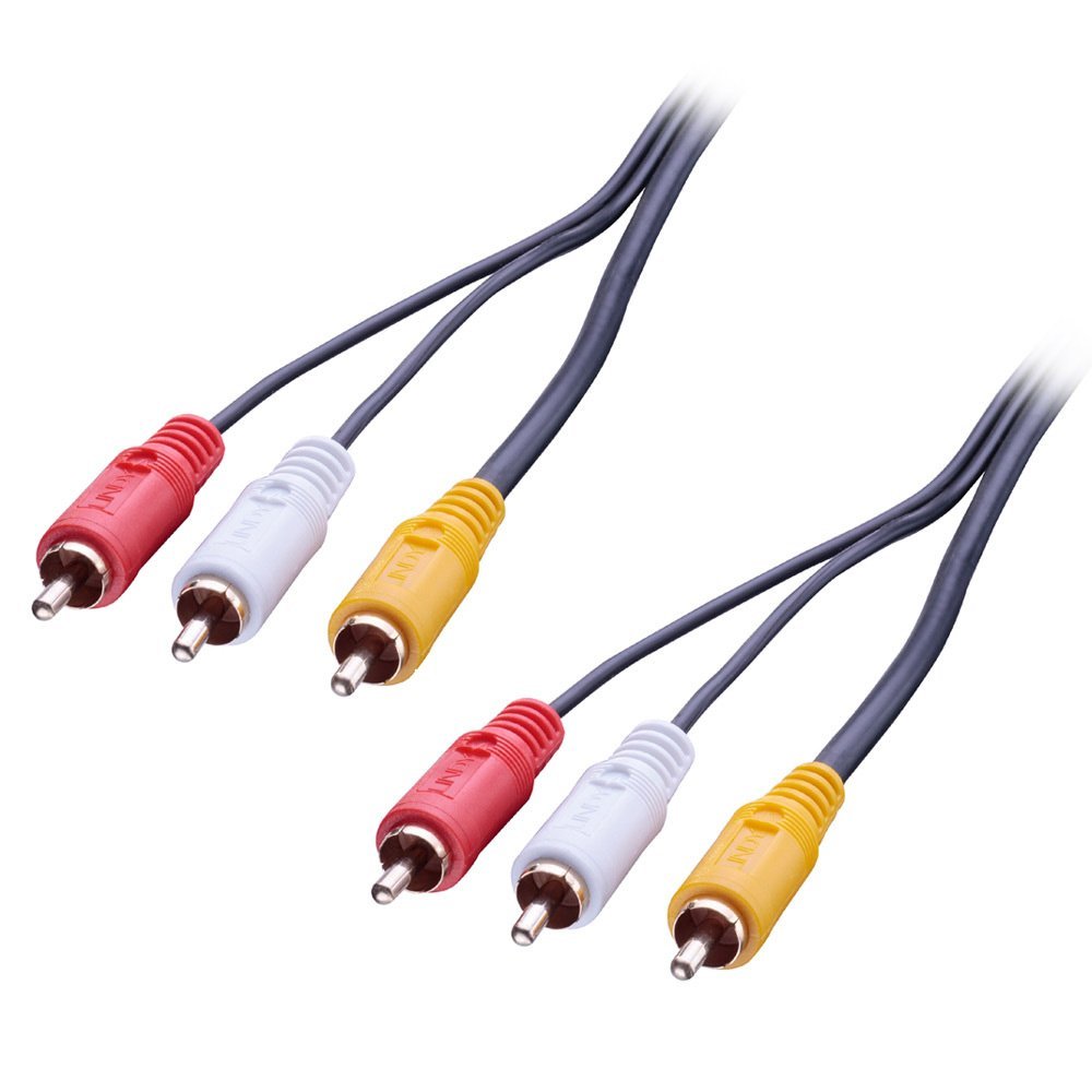 Lindy 3m Premium AV 3xPhono To 3xPhono Cable