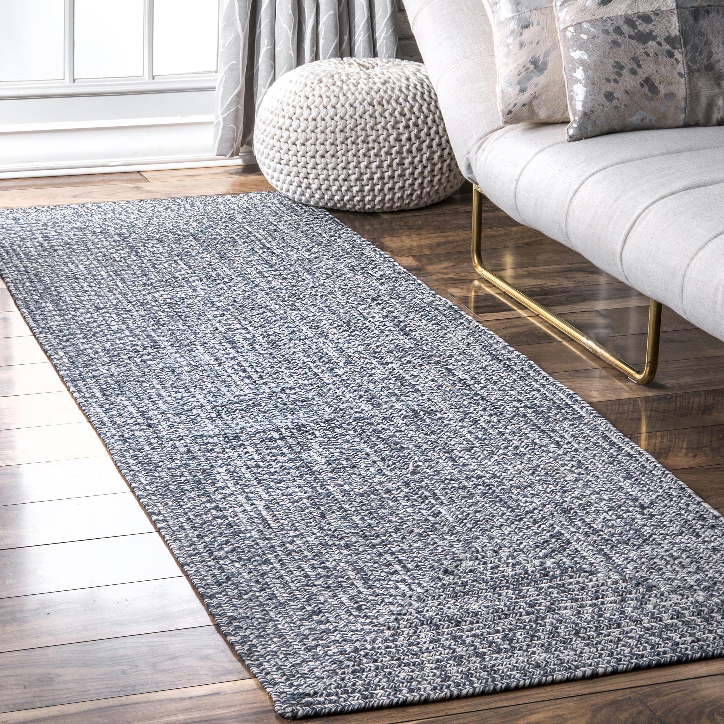 nuLOOM Rugs, polypropylene, Light Blue, 75 x 240 cm