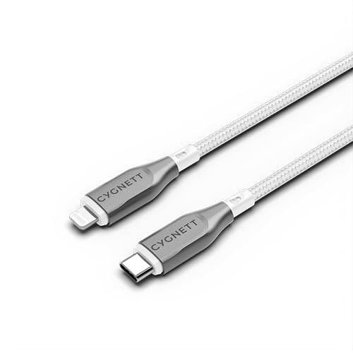Cygnett Light to USB-C Fast-Charging Cable 30W 1m