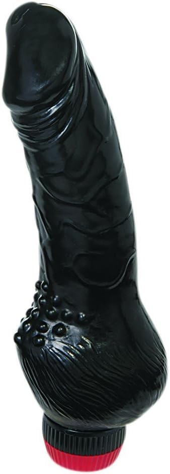 Seiyoku Bully Boy Realistic Vibrator, 8 Inch, Black