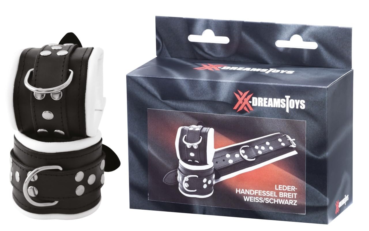 XX-DREAMSTOYS Handcuffs Black/White One Size