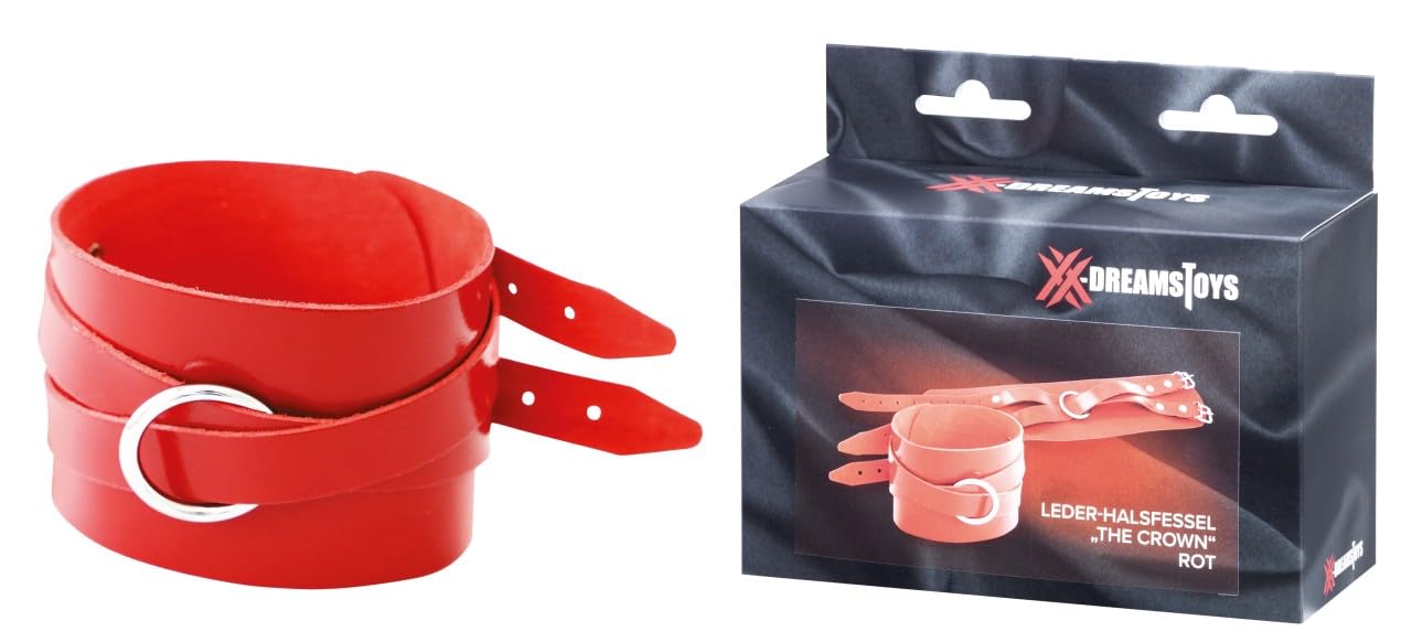 XX-DREAMSTOYS The Crown Neck Restraints Red 38 cm