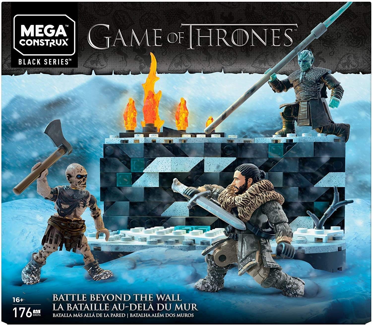 Mega Construx GKG96 Game of Thrones White Walker Battle