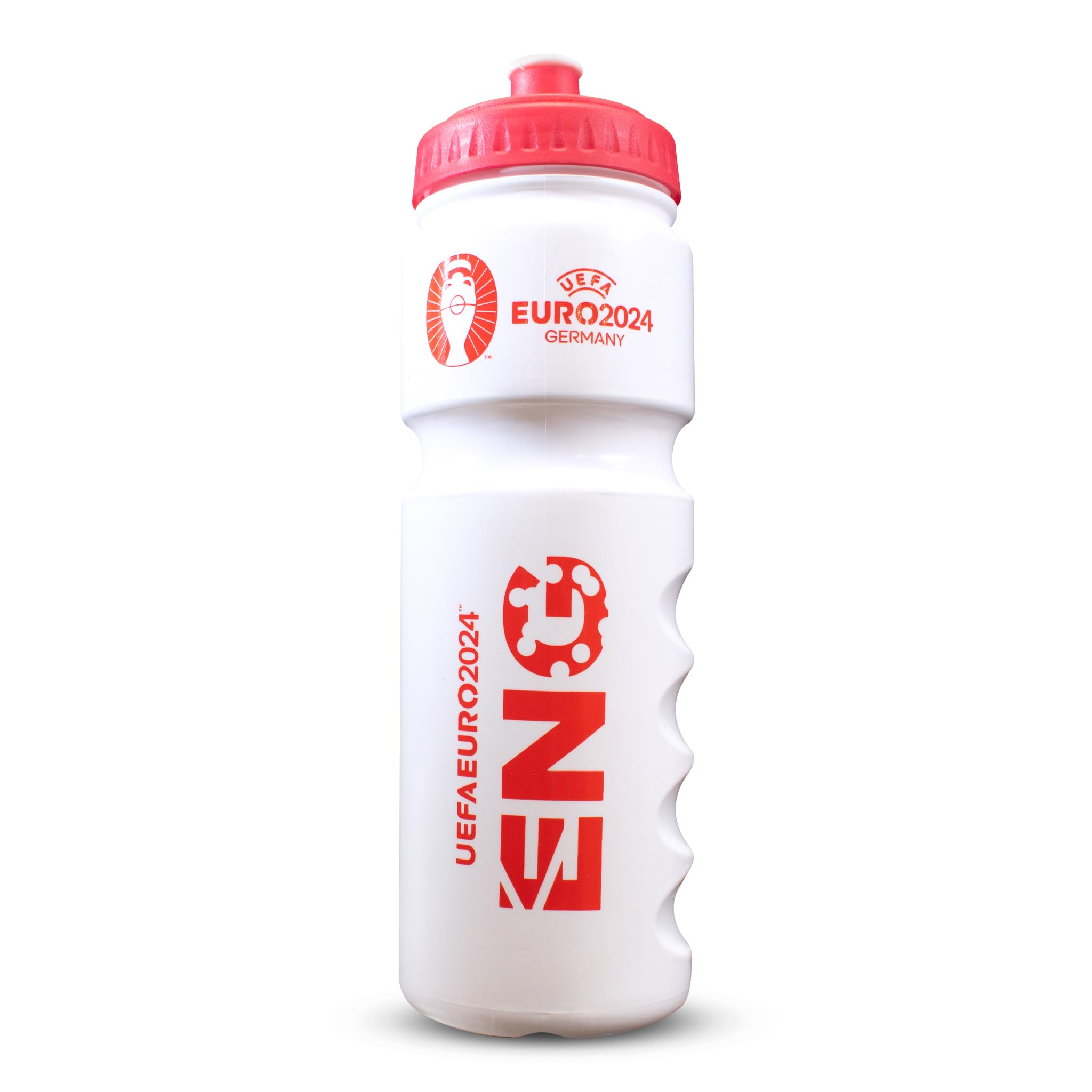 Hy-Pro Euro 2024 England 750ml Plastic Bottle, Officially licensed, 0.75L, Reusable, Retractable Nozzle, Lightweight, Sports bottle, BPA Free