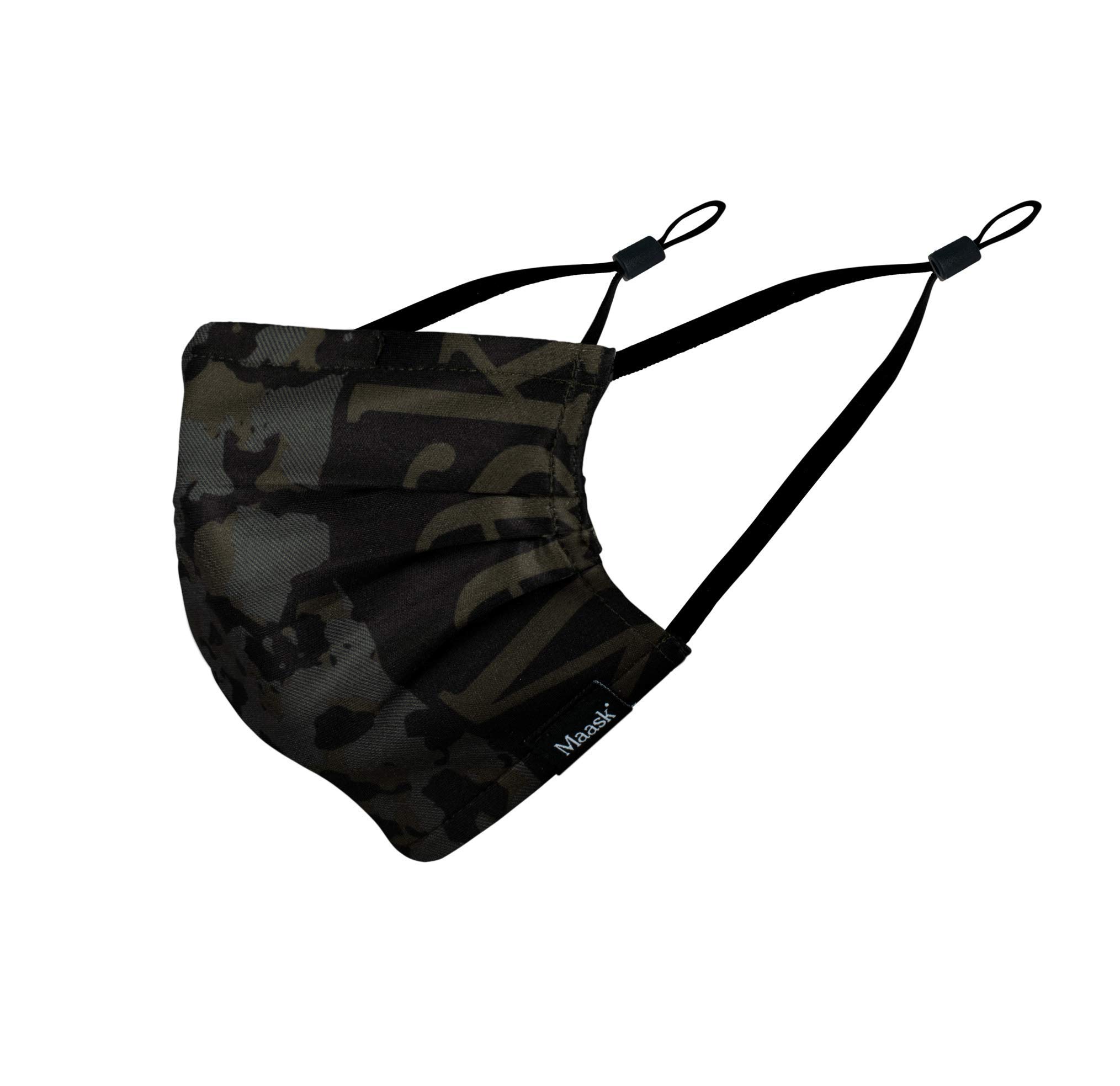 MAASK Unisex-Youth Shield Reusable HYGIENIC MASK, KAMOU, Child