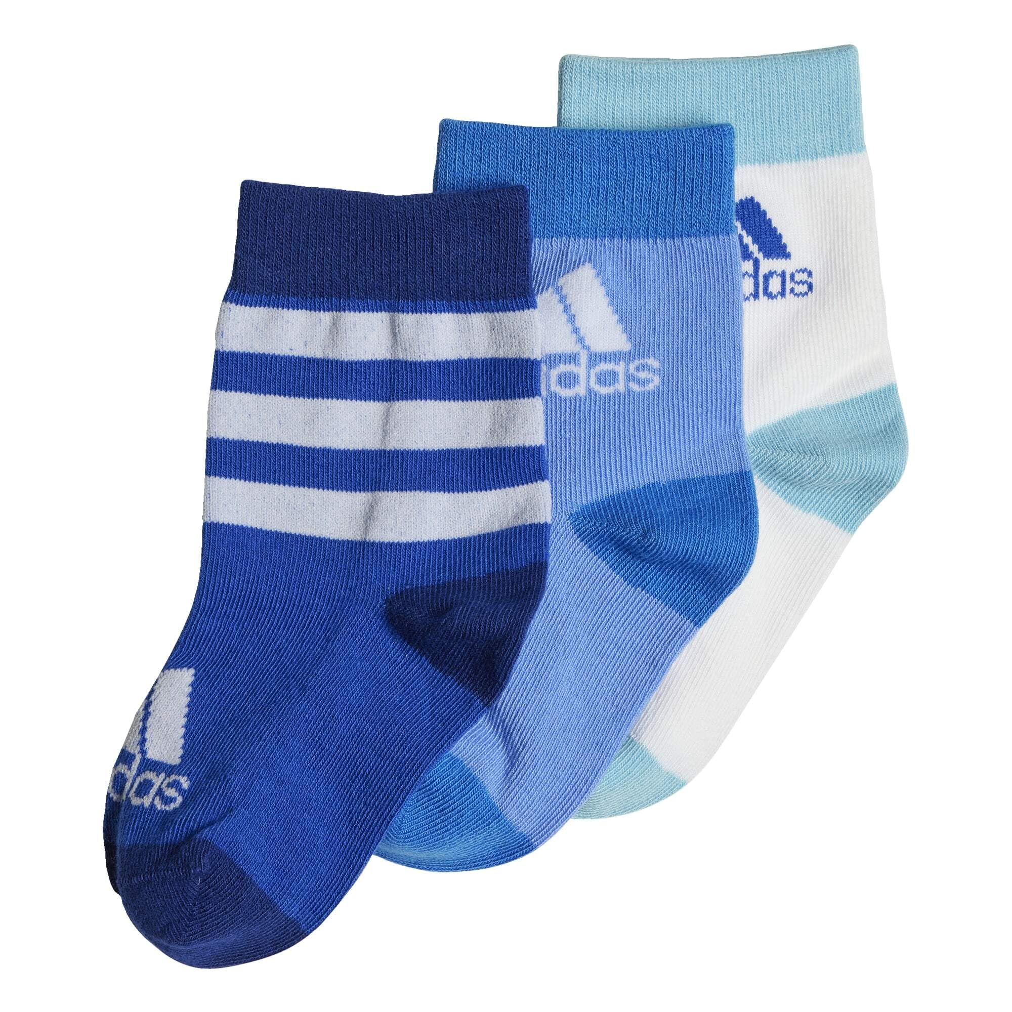 adidas IA3940 LK SOCKS 3PP Socks Unisex team royal blue/blue fusion/white Size S