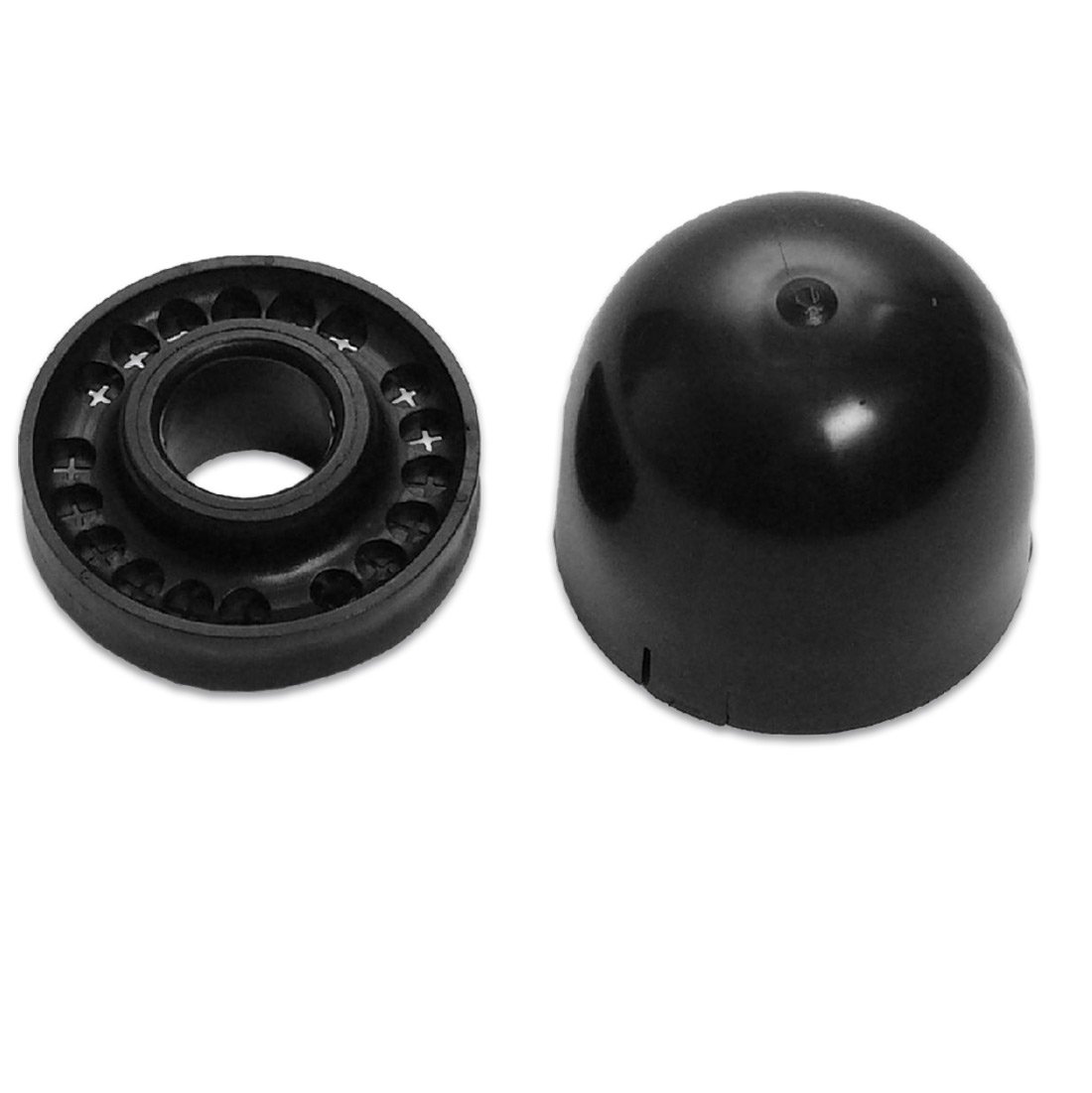 SKT BN620 Tube end cap grommet with cable outlet passage gland for pole mast 48-50 mm diameter