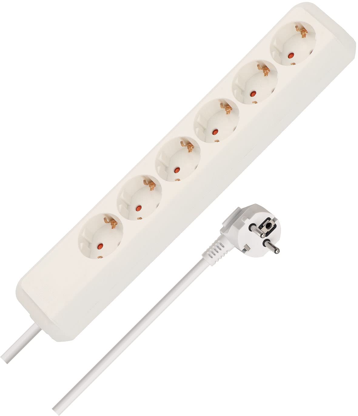 Brennenstuhl Eco-Line - surge protectors (Type H, White)