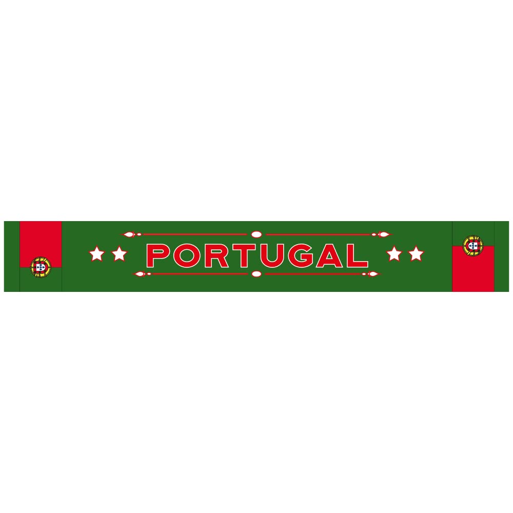 World Cup Fifa Qatar 2022 Official Scarf Portugal,Unisex,One Size