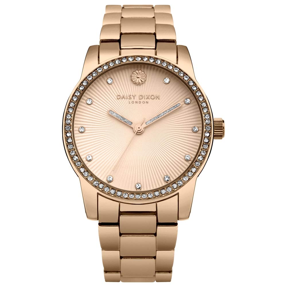 Daisy Dixon Womens Analogue Classic Quartz Watch with Stainless Steel Strap DD089RGM
