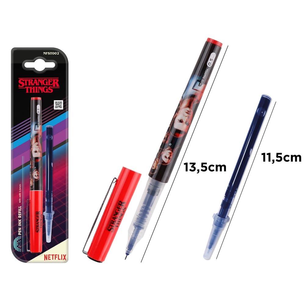 MAIN PAPER Stranger Things Pen Blue Ink