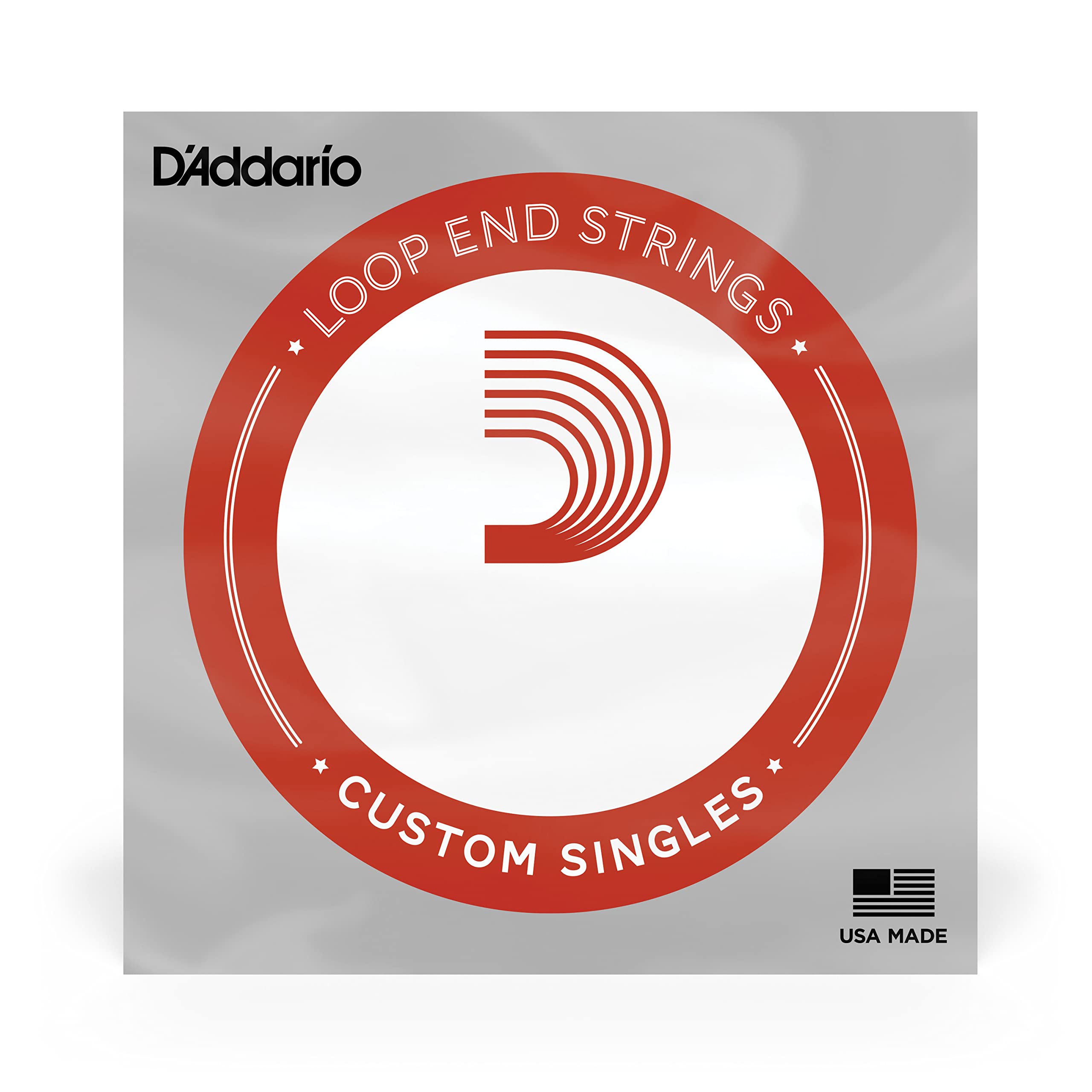 D'Addario .028 Phosphor Bronze Loop End Single String