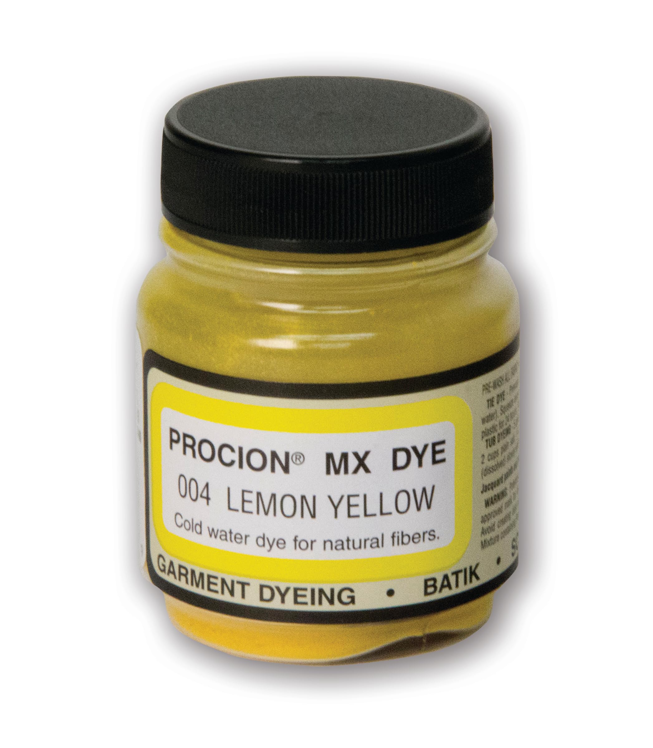 Jacquard Products Lemon Yell-Jacquard Procion Dye, Acrylic, Multicolour, 4.74x5.08x5.33 cm