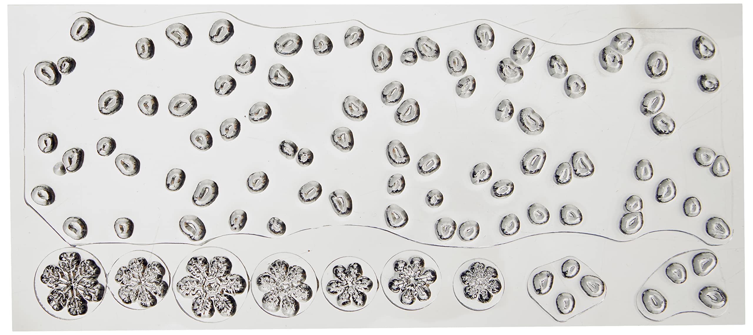 Marianne Design border - Snow Stamp, Transparent