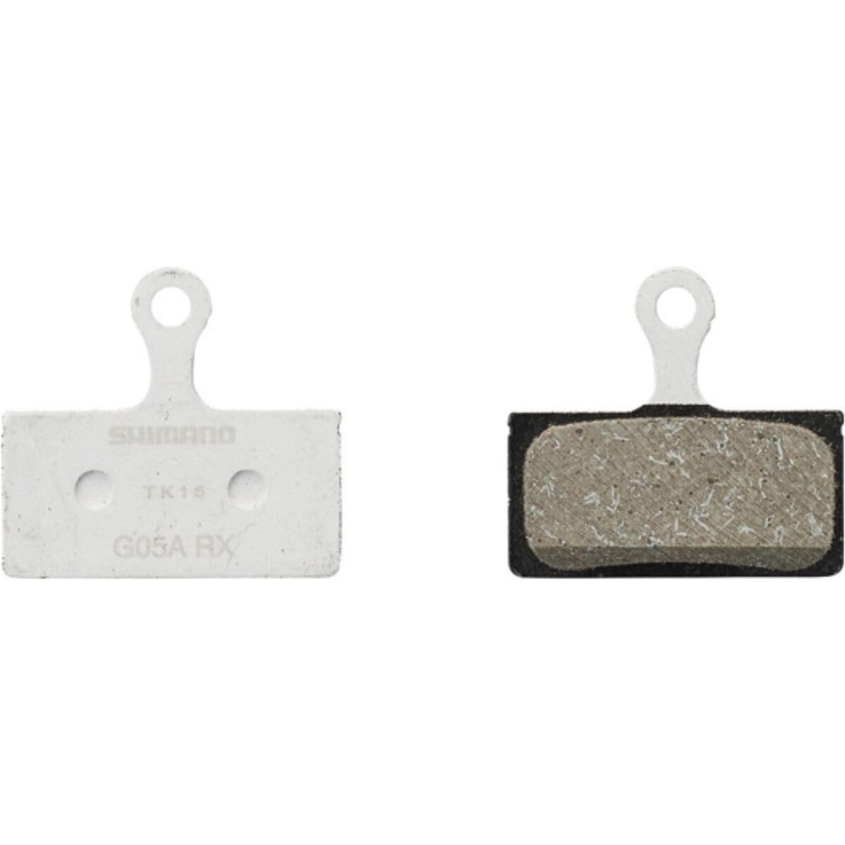 Shimano G05A-RX Resin Disc Brake Pads for Alfine, Deore, SLX, XT & XTR