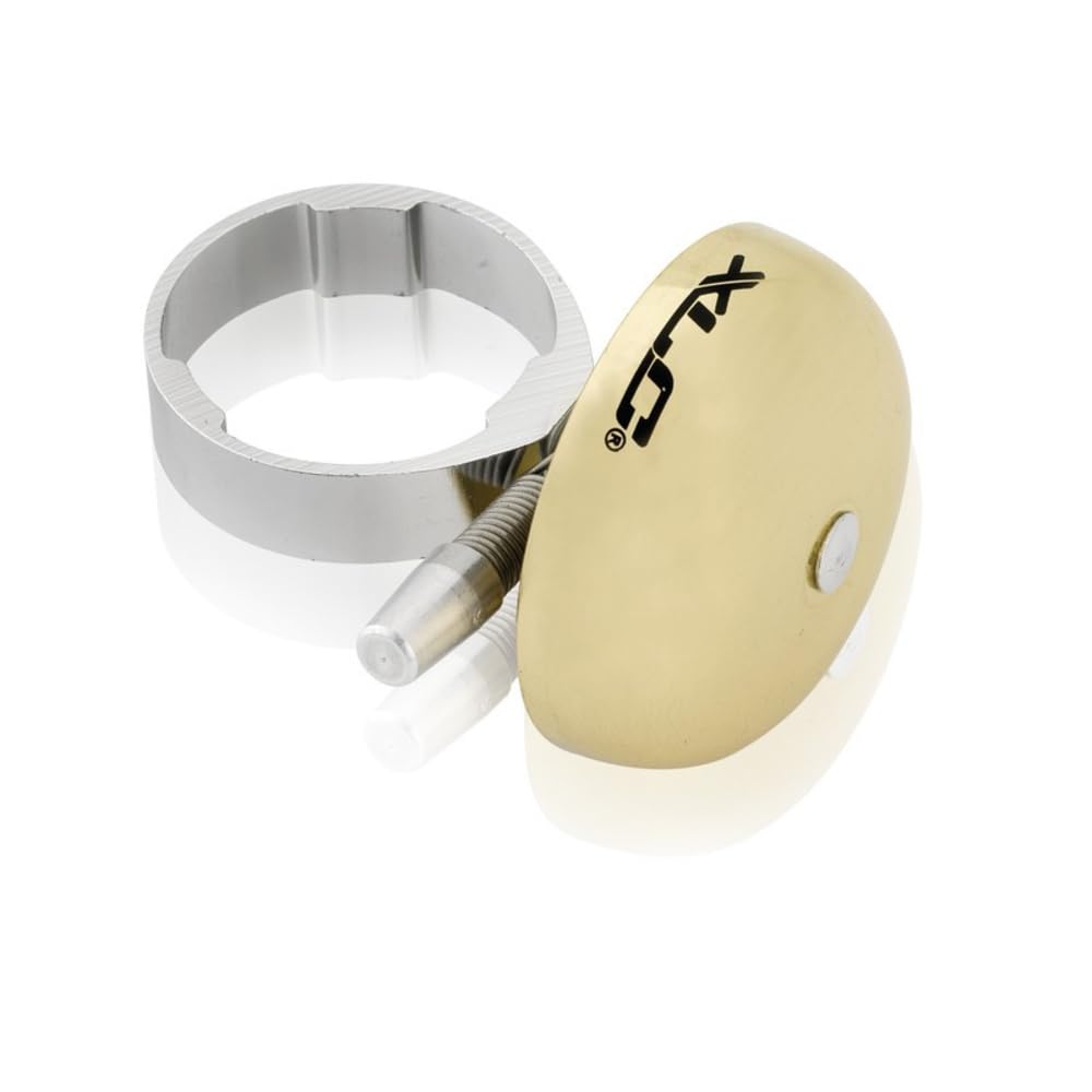 XLC Unisex – Adult Mini Bell 2500702110 Gold 45 mm
