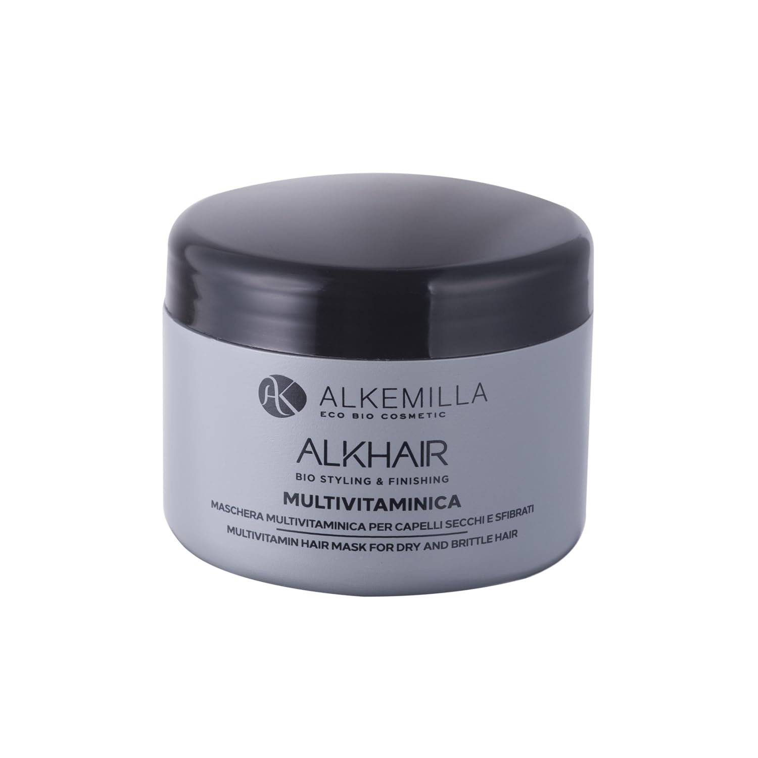 ALKEMILLA - Multivitamin Hair Mask - Ideal for the care of normal, dry and damaged hair - nourishing and antioxidant action - certified LAV, QC, Vegan Quality - Nickel Tested - 200 ml