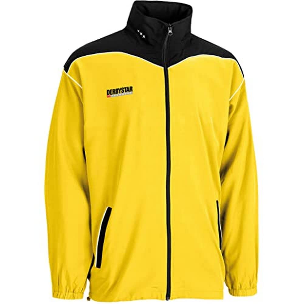 Derbystar Men Brilliant Presentation Jacket - Yellow, X-Large