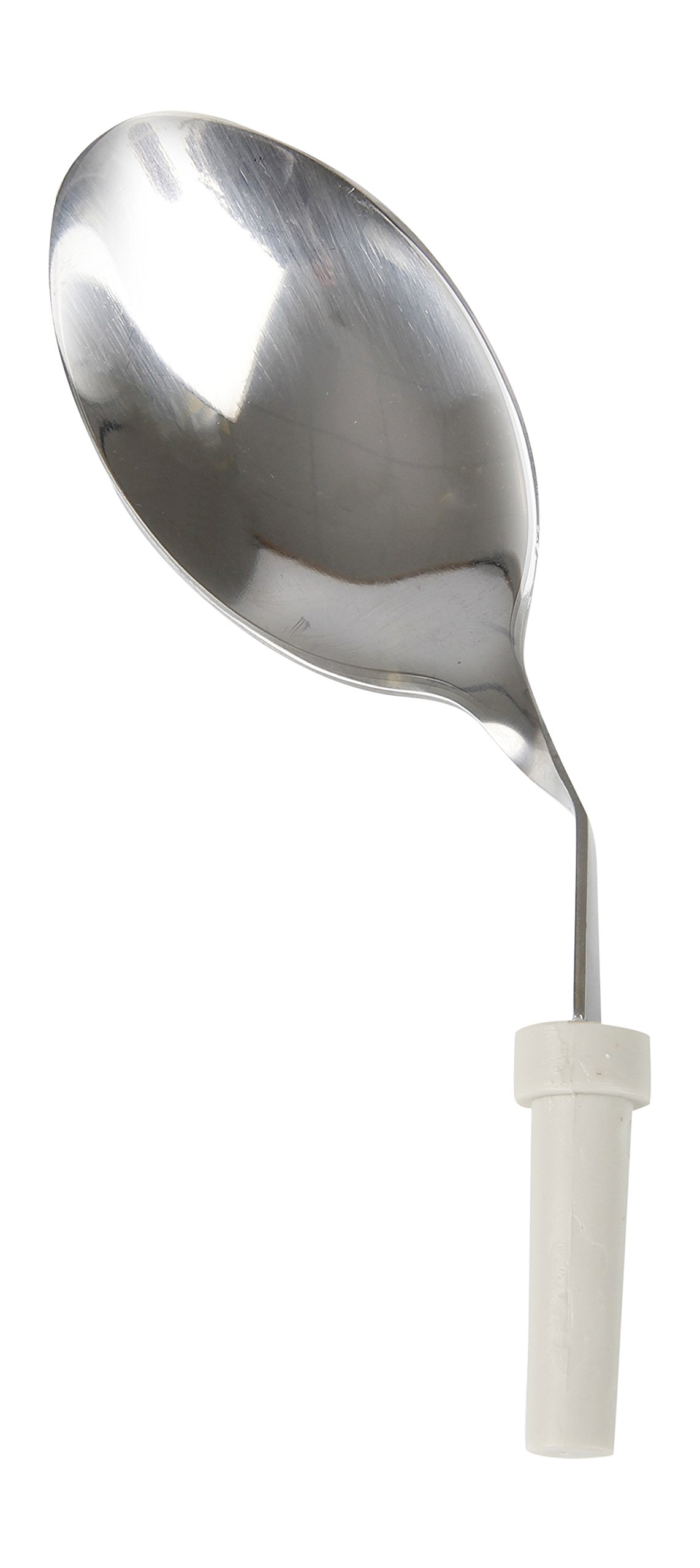 Homecraft Kings Angled Cutlery Utensils, Right Handed Spoon, (Eligible for VAT Relief in the UK) Adaptive Dining Aid for Limited Wrist or Arm Movement, Elderly, Disabled, Arthritis, Make Eating Easier