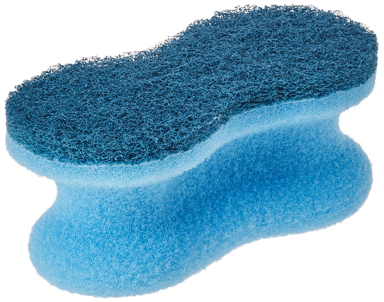 Scotch-Brite Comfort UNCNS2 universal sponge, ergonomic shape, blue, 2 pieces