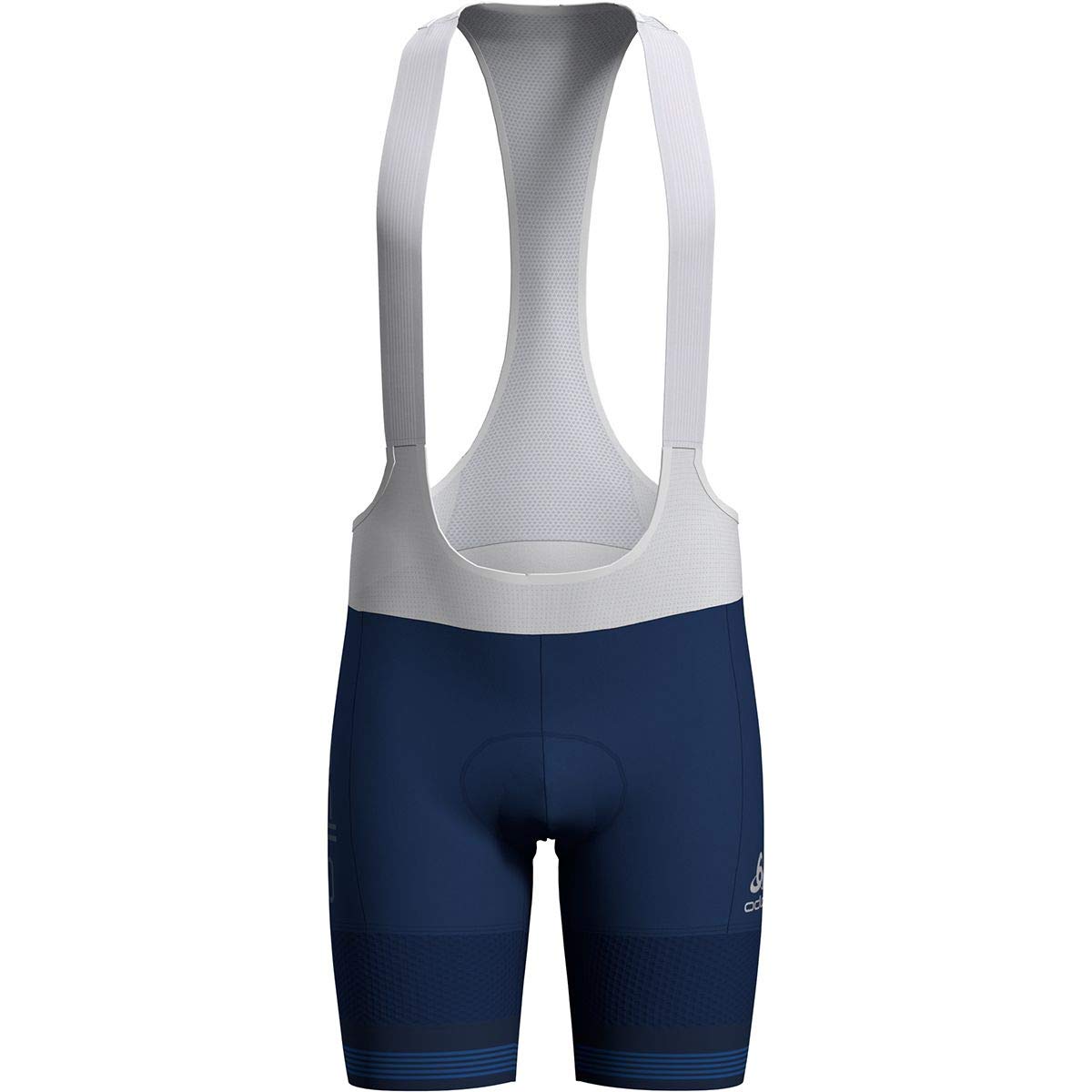 Odlo Men's Zeroweights Ceram Suspenders Tights, Estate Blue, XXL