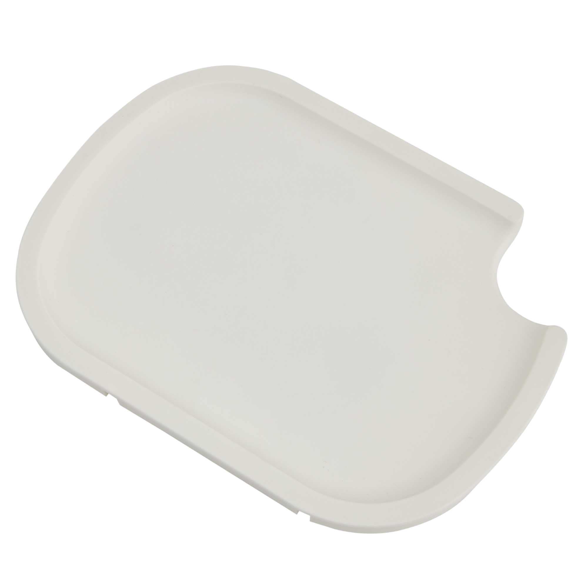 Store & Order Lid for Stackable Storage Basket - Compatible Extra Small Storage Basket - Transforms basket into stackable box, White, Extra Small