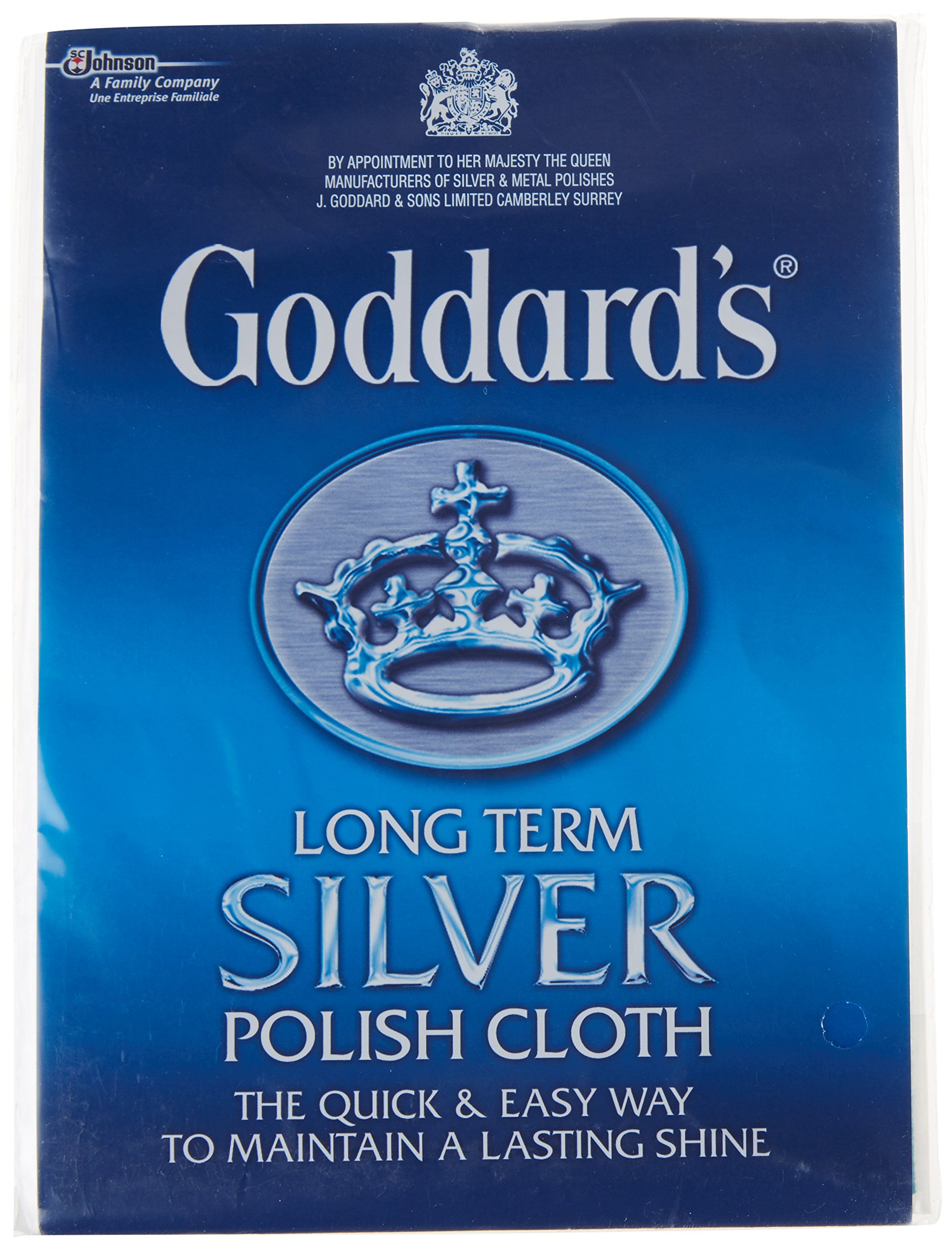 Goddards Term Silver 125ml and Goddards Term Silver Cloth Combo