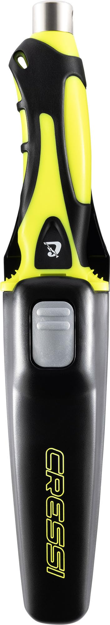 Cressi Argus Diving Knives, Black/Yellow, 26,8 cm