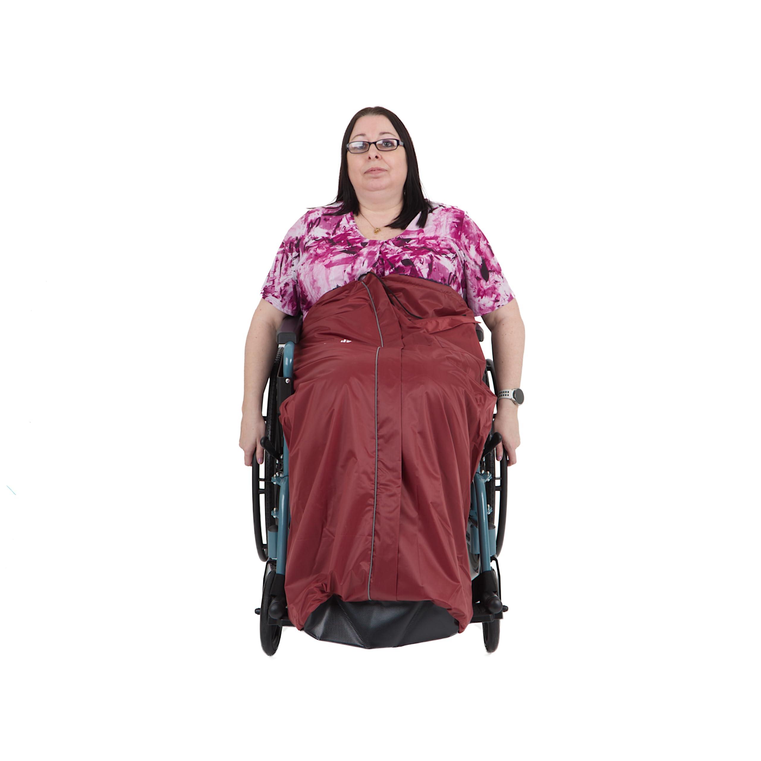 Days Wheelchair Cosy Small Lined Burgundy